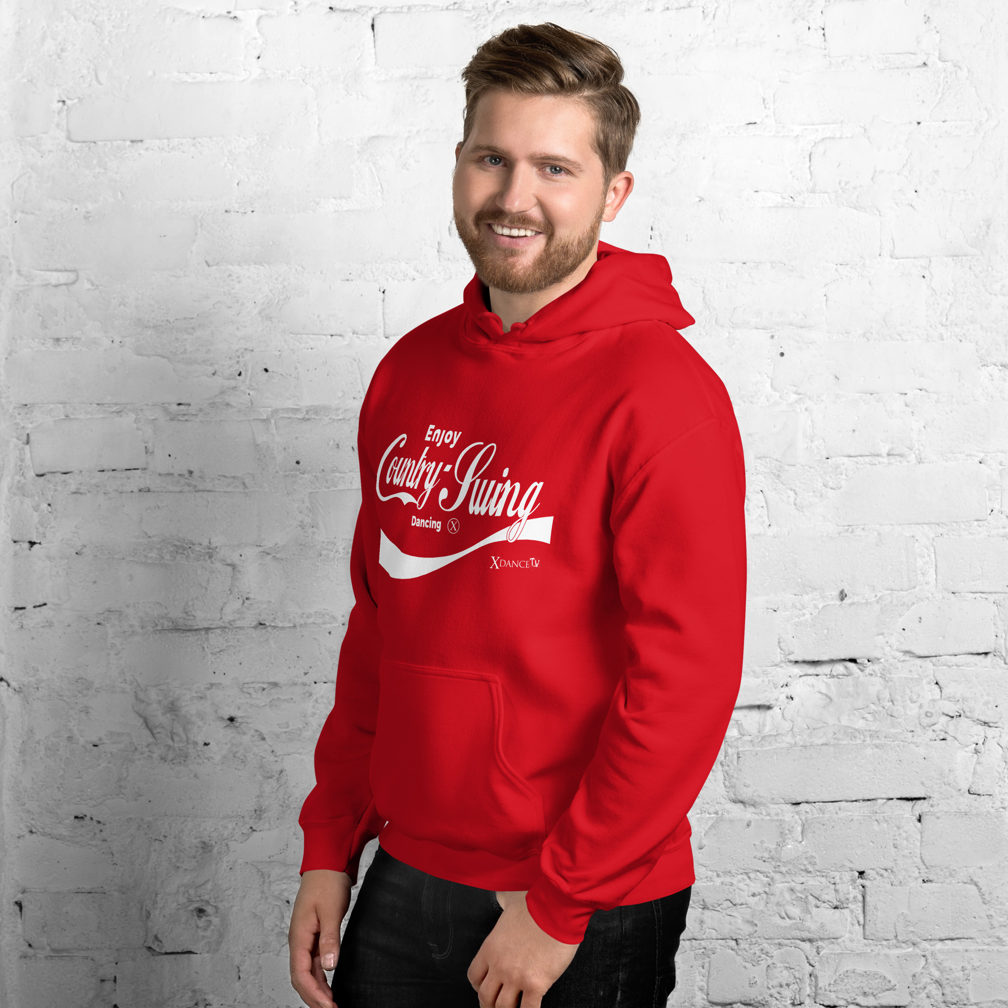 "Enjoy Country Swing" Unisex Hoodie - Image 3