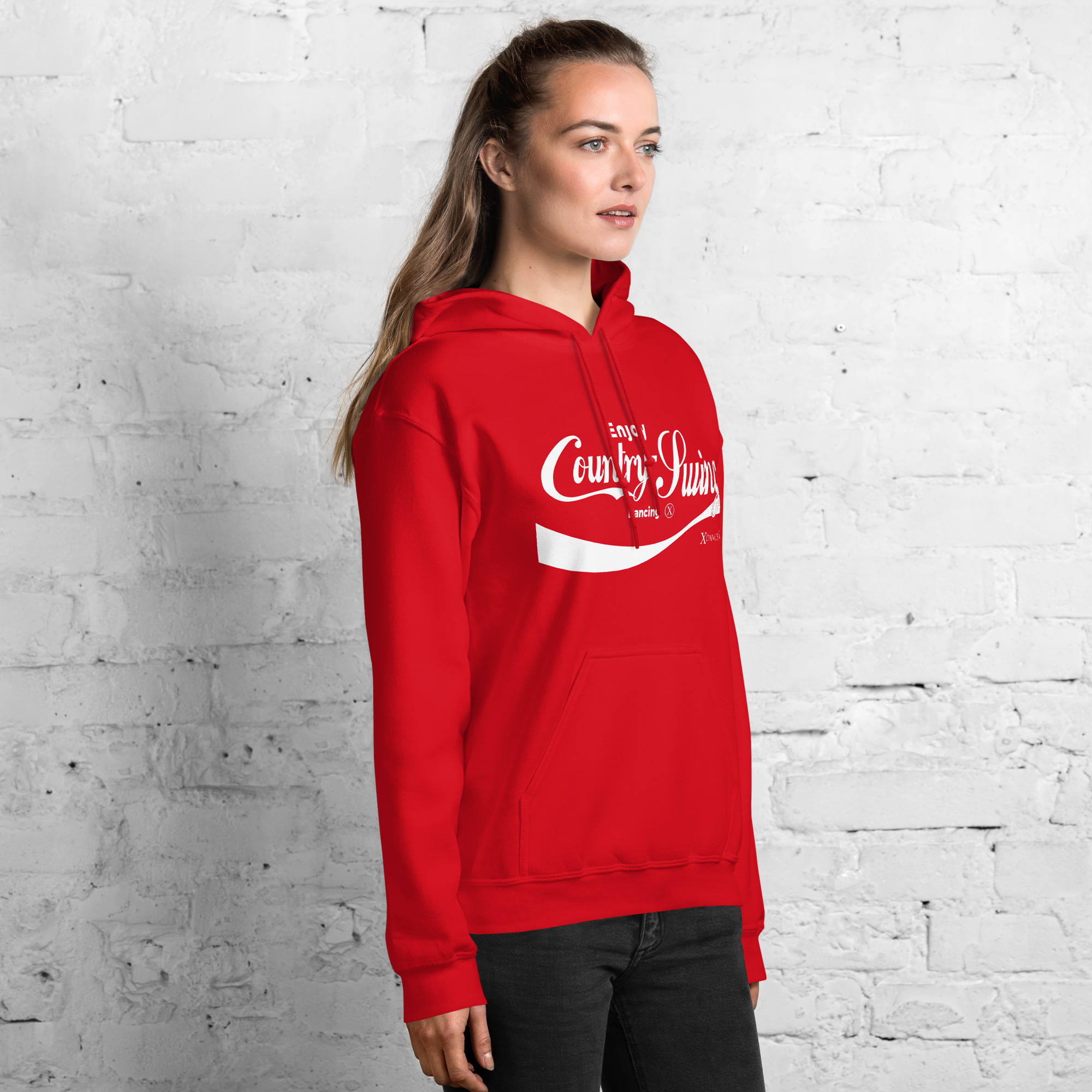 "Enjoy Country Swing" Unisex Hoodie - Image 2